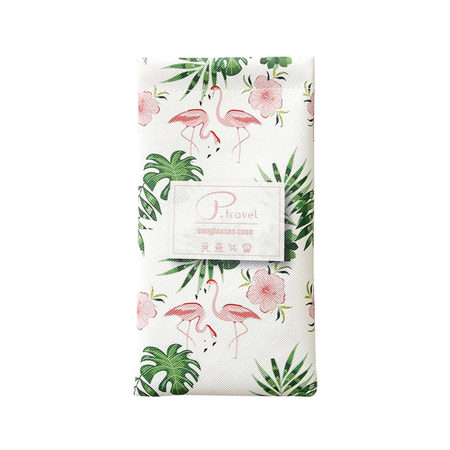 SUNGLASS CASE - Pink Flamingo